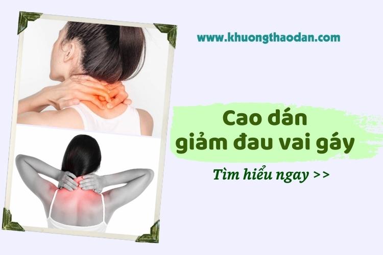 Top 8 miếng dán giảm đau vai gáy tốt nhất hiện nay