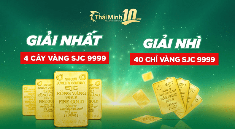 HOT: Kết quả quay số lần 2 có tới 5 chỉ vàng SJC 9999 thuộc về khách hàng Khương Thảo Đan!