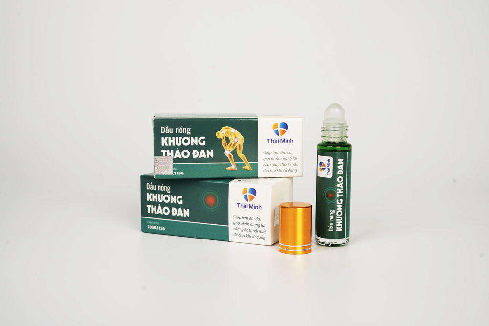 Dầu nóng Khương Thảo Đan Lọ 10ml