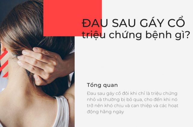 Đau sau gáy cổ báo hiệu bệnh gì?